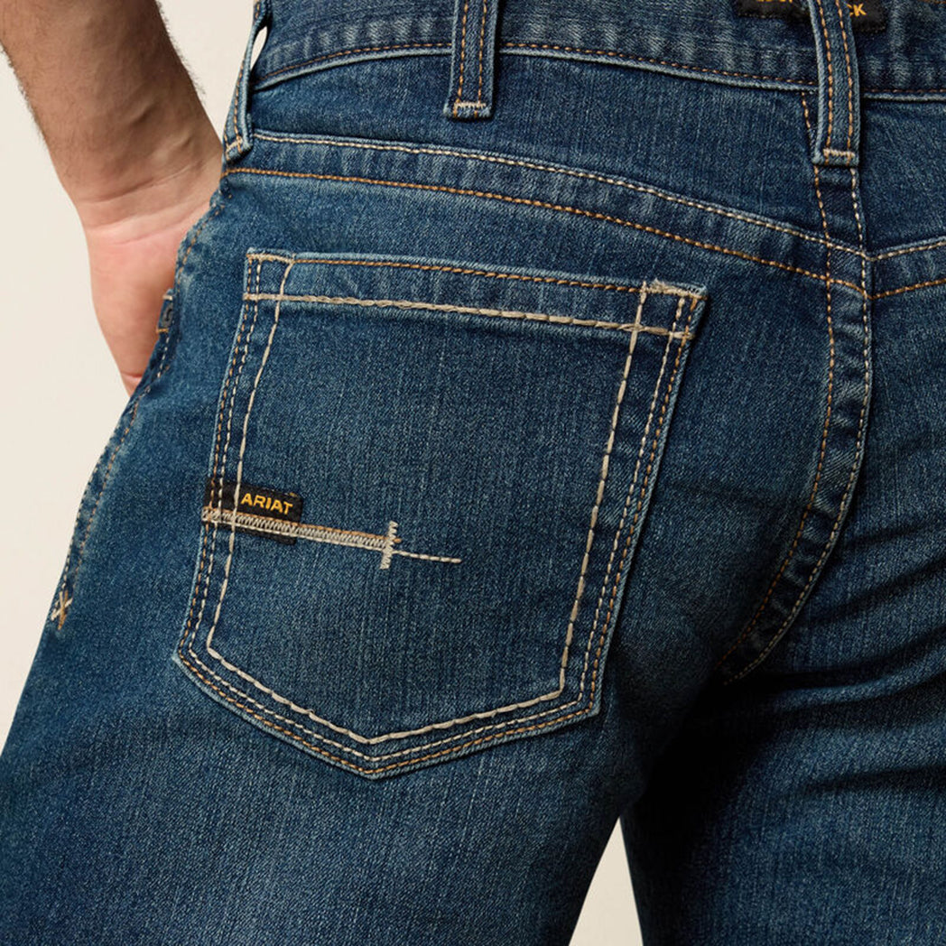 Ariat Men's Rebar M4 Dark Wash Jean