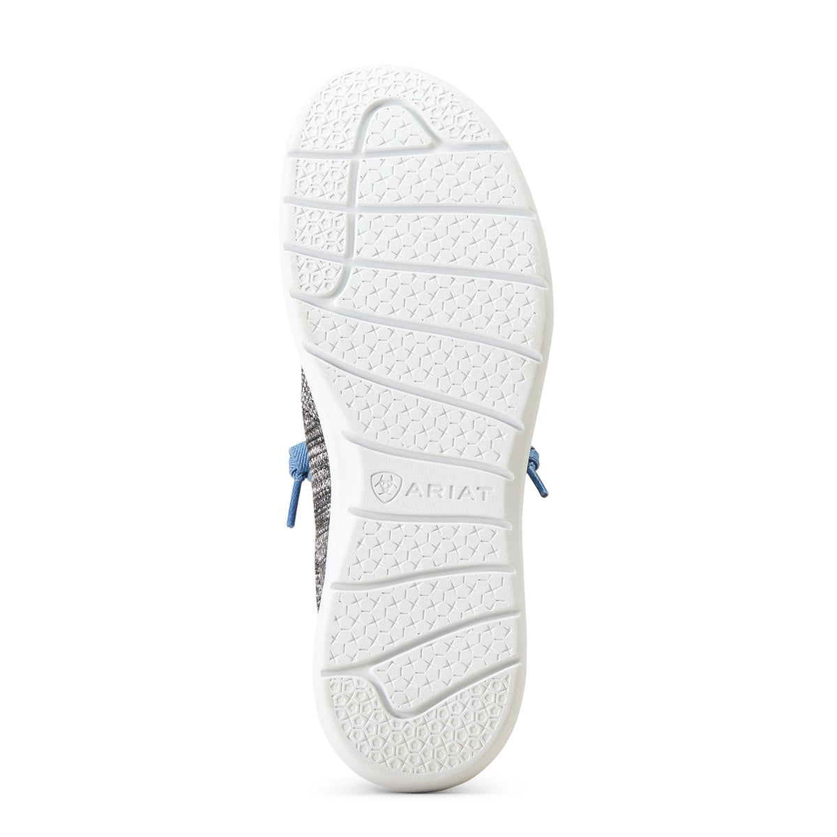 Ariat Men's Heather Grey & Blue Laces Hilo Shoes