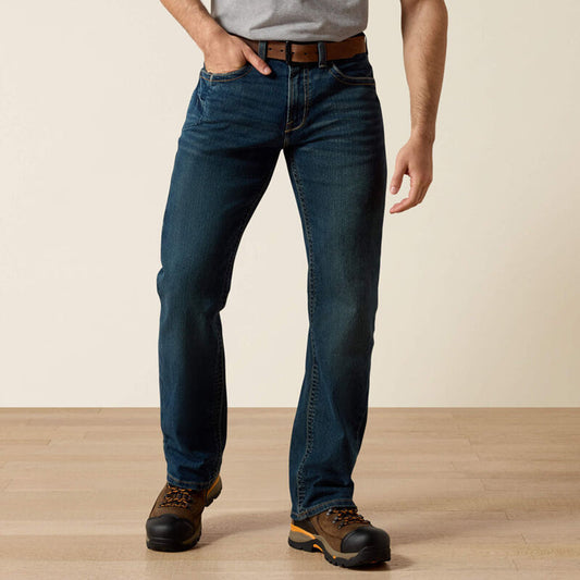  Ariat Men's Rebar M4 Dark Wash Jean