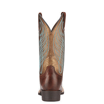  Ariat Women's Yukon Brown Square Toe Boot
