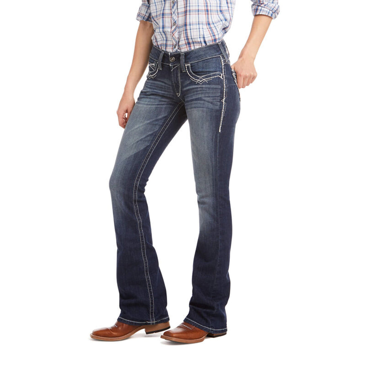  Ariat Women's R.E.A.L. Entwined Marine Jean