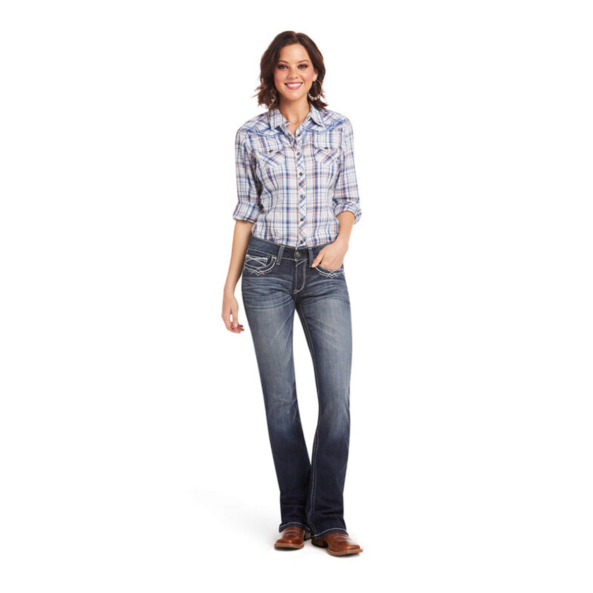  Ariat Women's R.E.A.L. Entwined Marine Jean