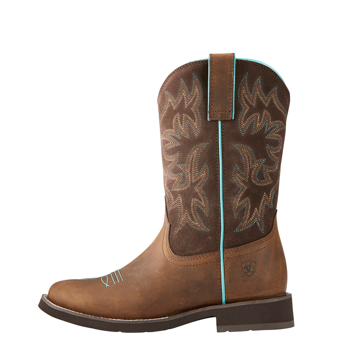  Ariat Women's Distressed Brown Delilah Round Toe Boot
