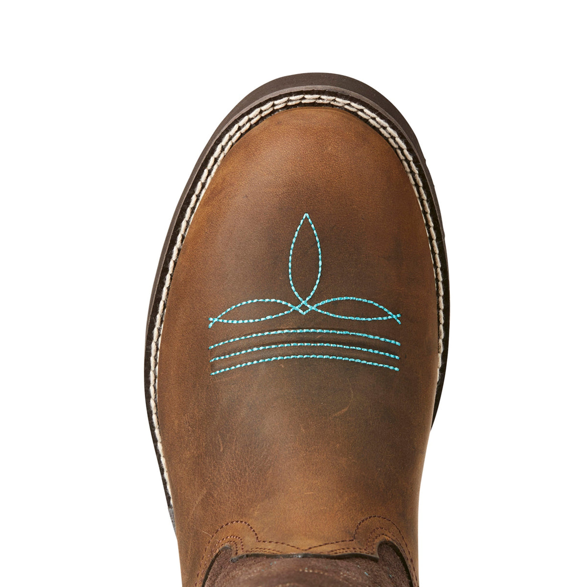  Ariat Women's Distressed Brown Delilah Round Toe Boot