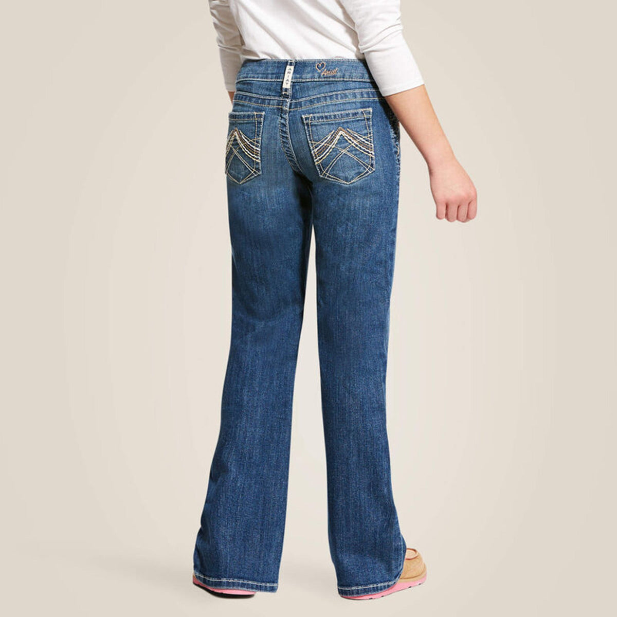  Ariat Girl's Whipstitch Jean