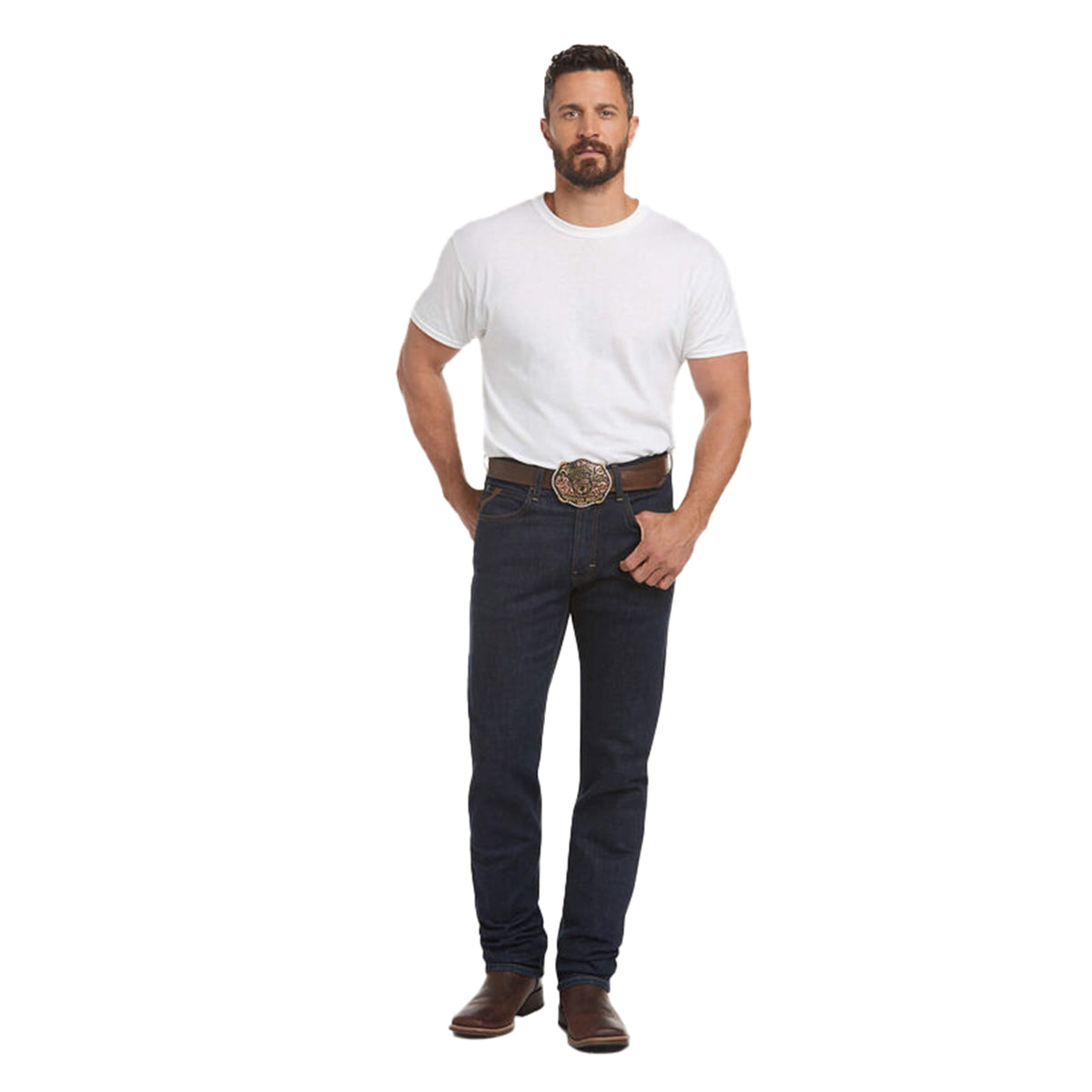  Ariat Men's M1 Vintage Stretch Legacy Stackable Straight Leg Jean