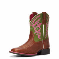  Ariat Youth Cattle Cate Copper Penny And Green
