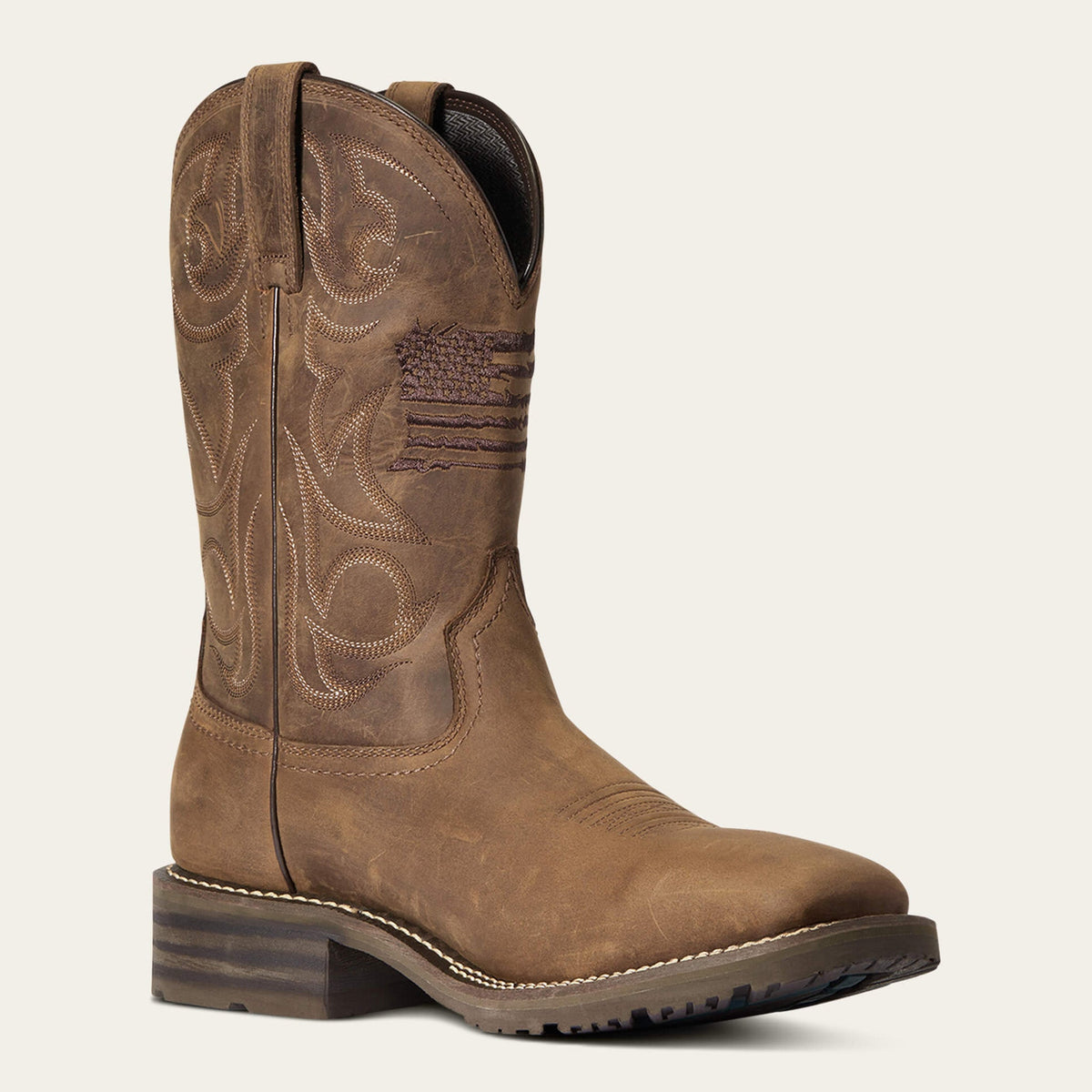  Ariat Men's Hybrid Patriot Waterproof Work Boot