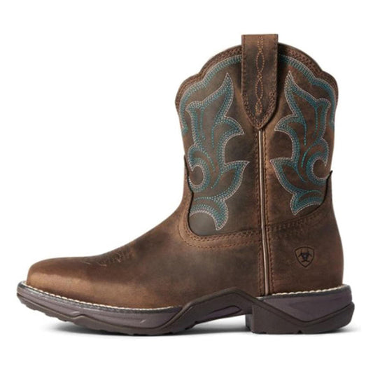  Ariat Women's Shortie Square Toe Boots