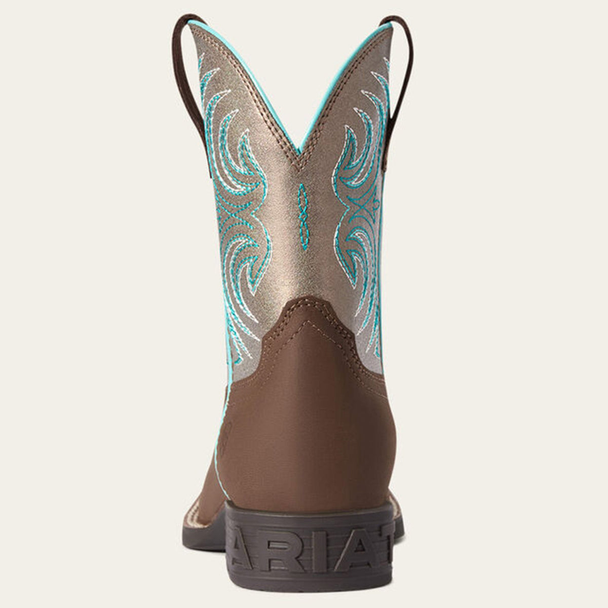  Ariat Kid's Clay & Metallic Bronze Storm Boots