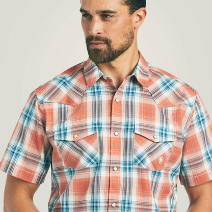  Ariat Men's Hawk Retro Fit Short Sleeve
