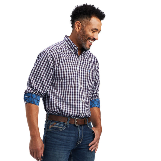  Ariat Men's Wrinkle Free Donny Shirt