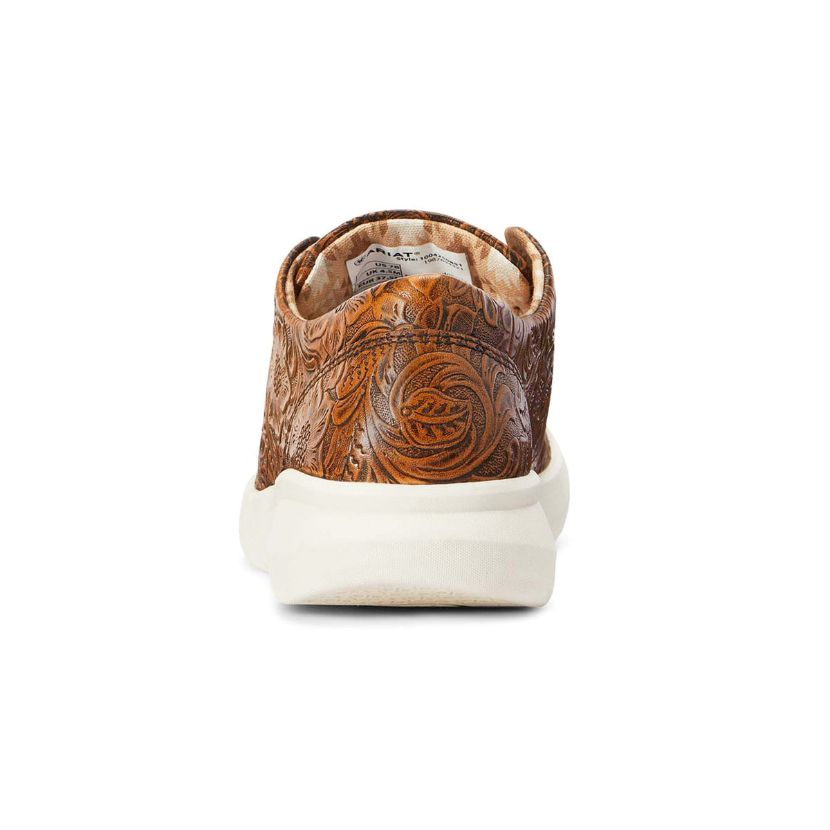  Ariat Women's Brown Floral Embossed Hilo
