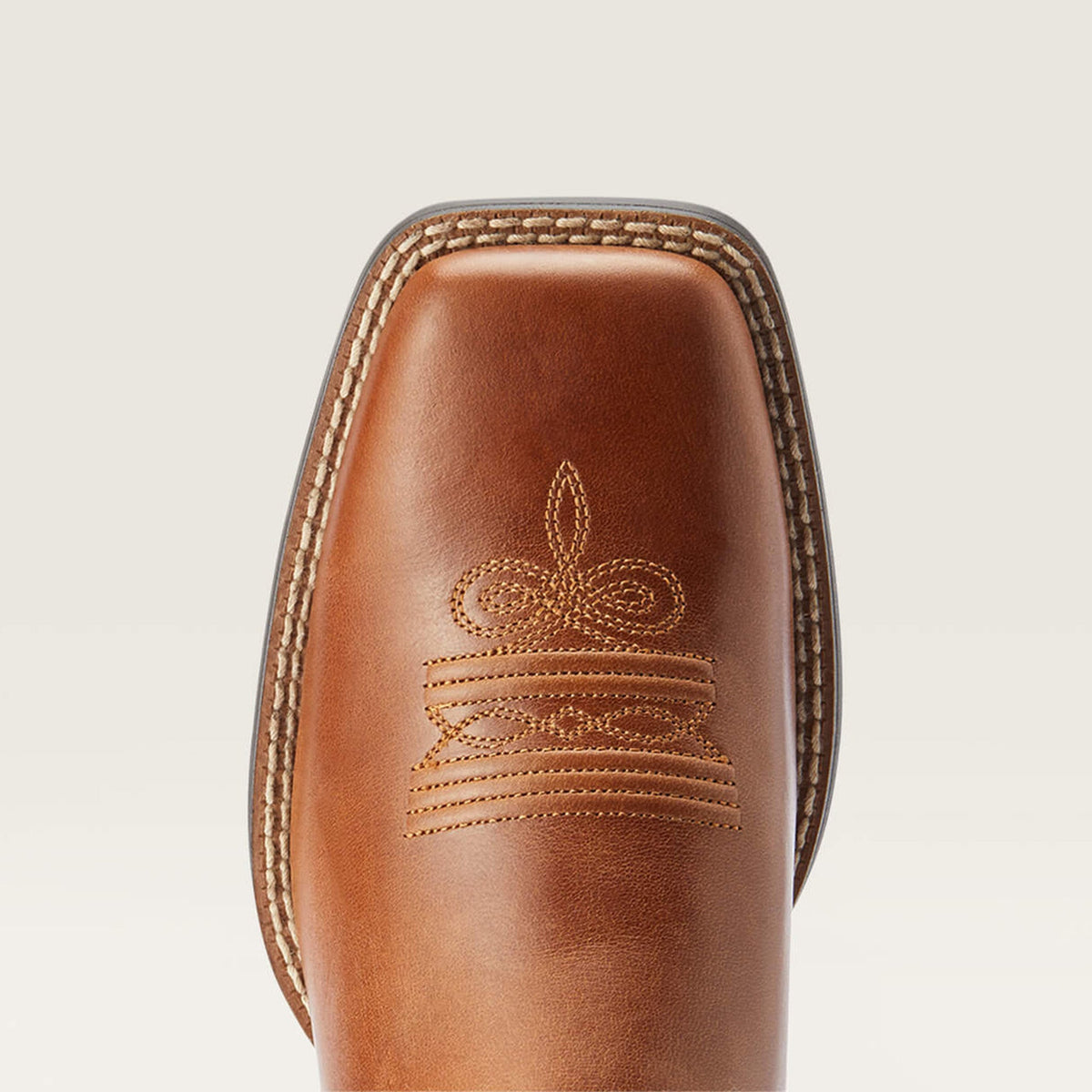  Ariat Women's Round Up Brown/Turquoise Square Toe Boots