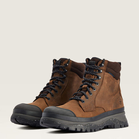  Ariat Men's Brown Waterproof Moresby Boots