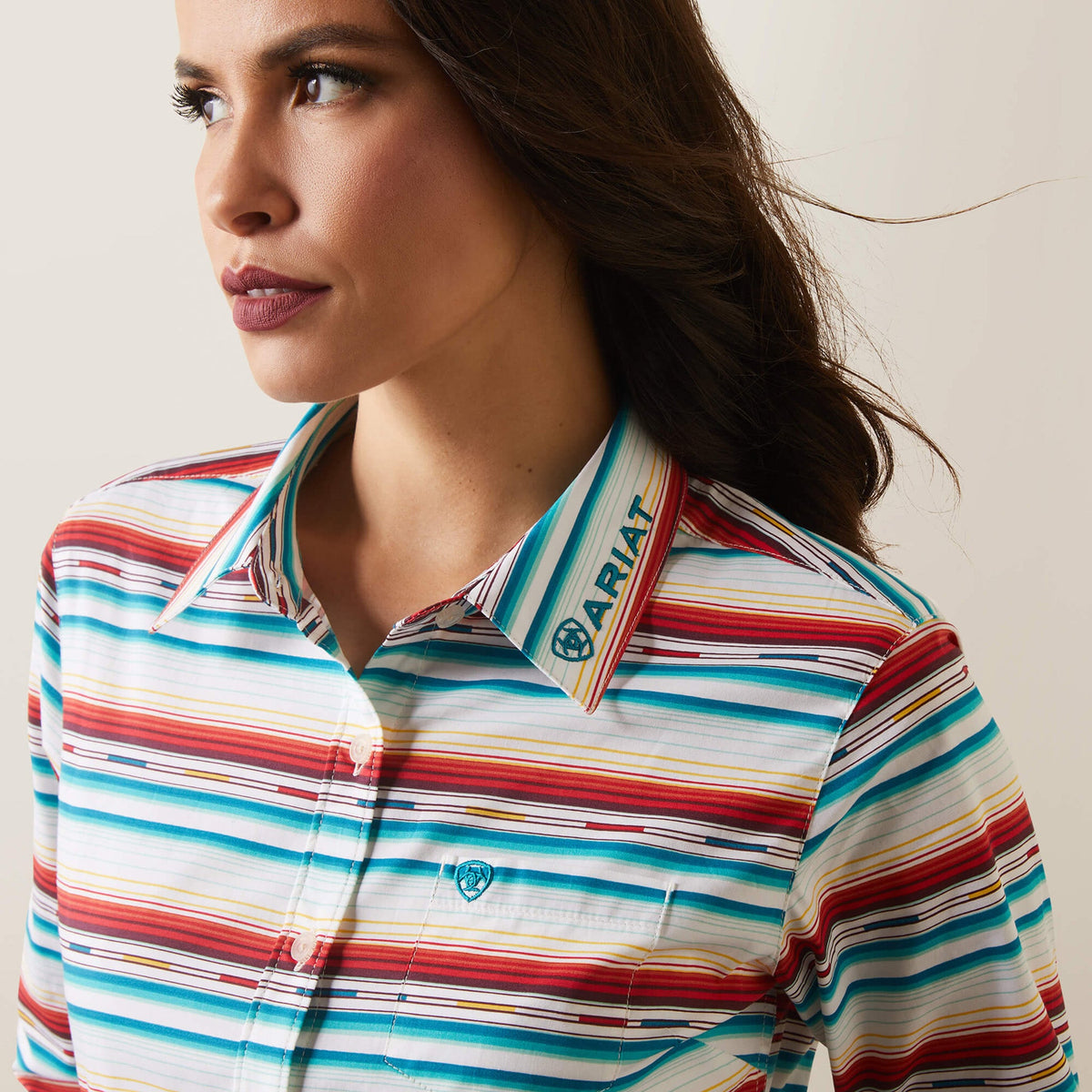  Ariat Women's Striped Shirt