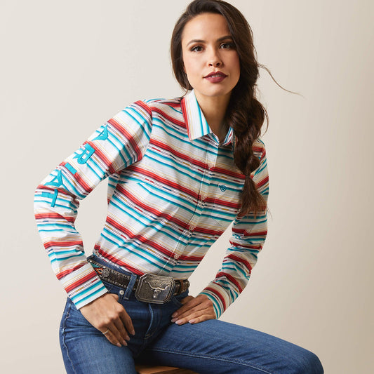  Ariat Women's Striped Shirt