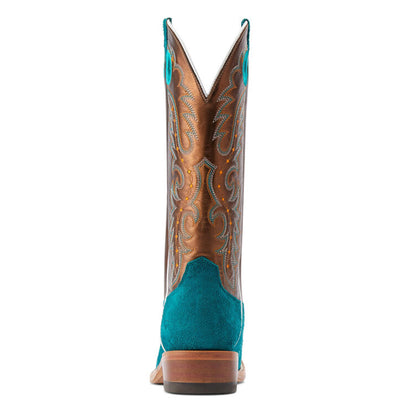  Ariat Women's Turquoise And Gold Futurity Boon Boot