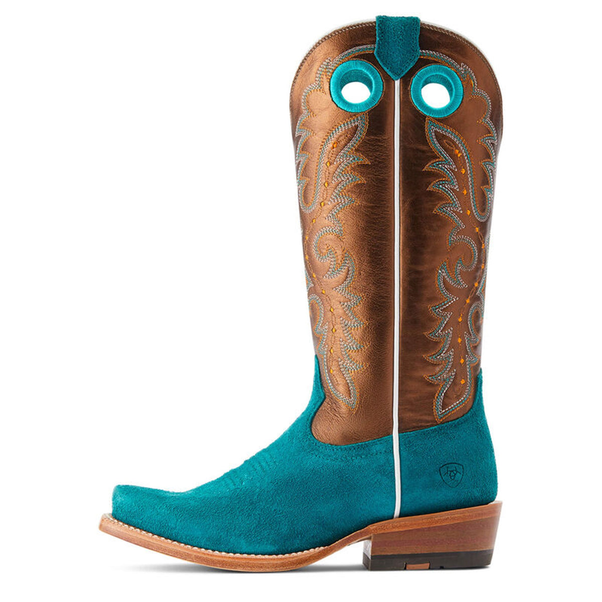  Ariat Women's Turquoise And Gold Futurity Boon Boot
