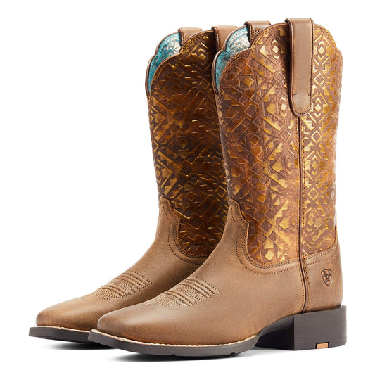  Ariat Women's Round Up Western Boot