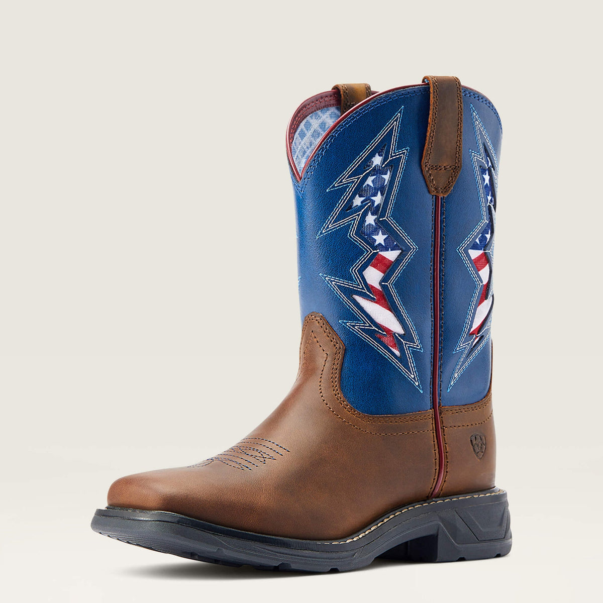  Ariat XT VentTEK Bolt Kid's Square Toe Boots