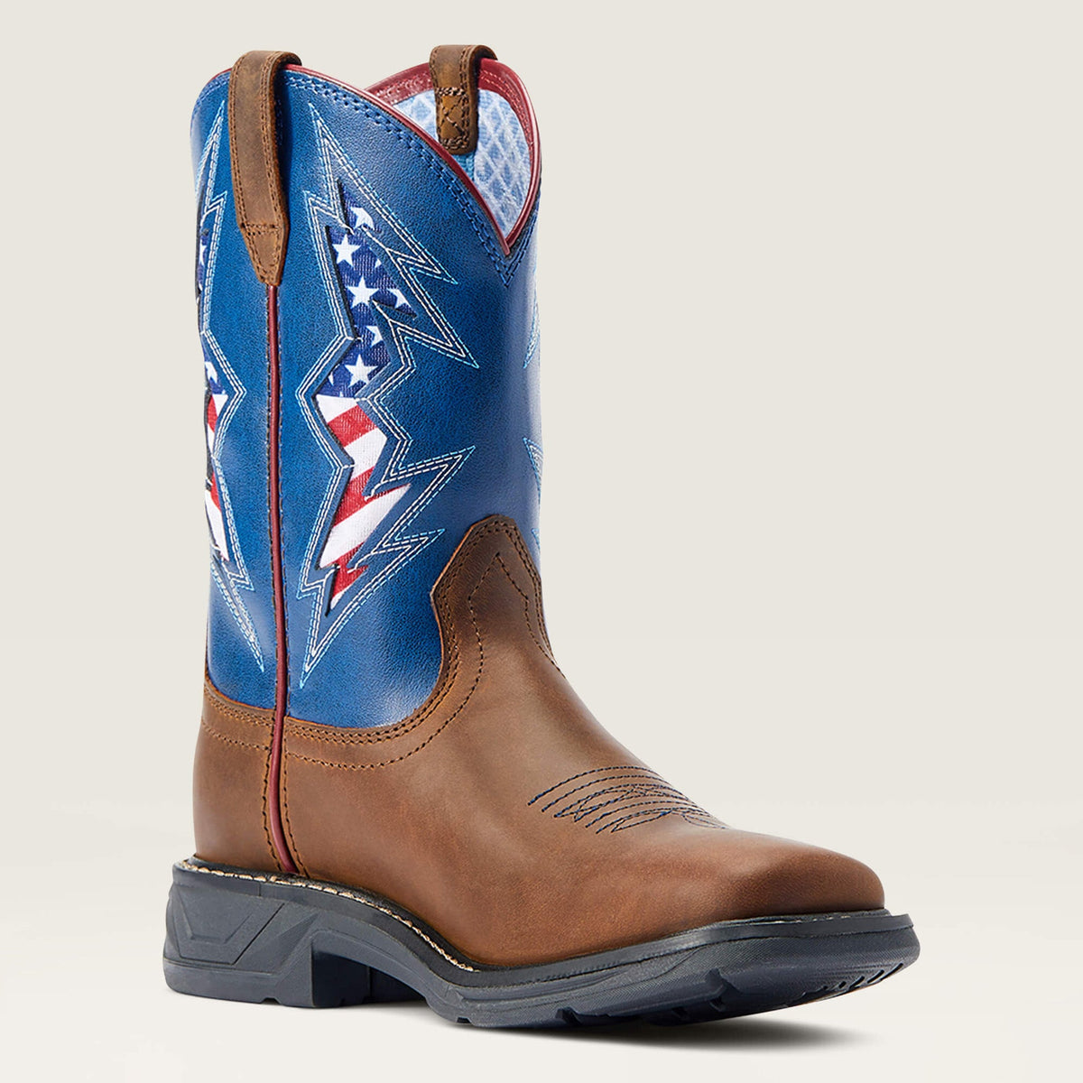  Ariat XT VentTEK Bolt Kid's Square Toe Boots