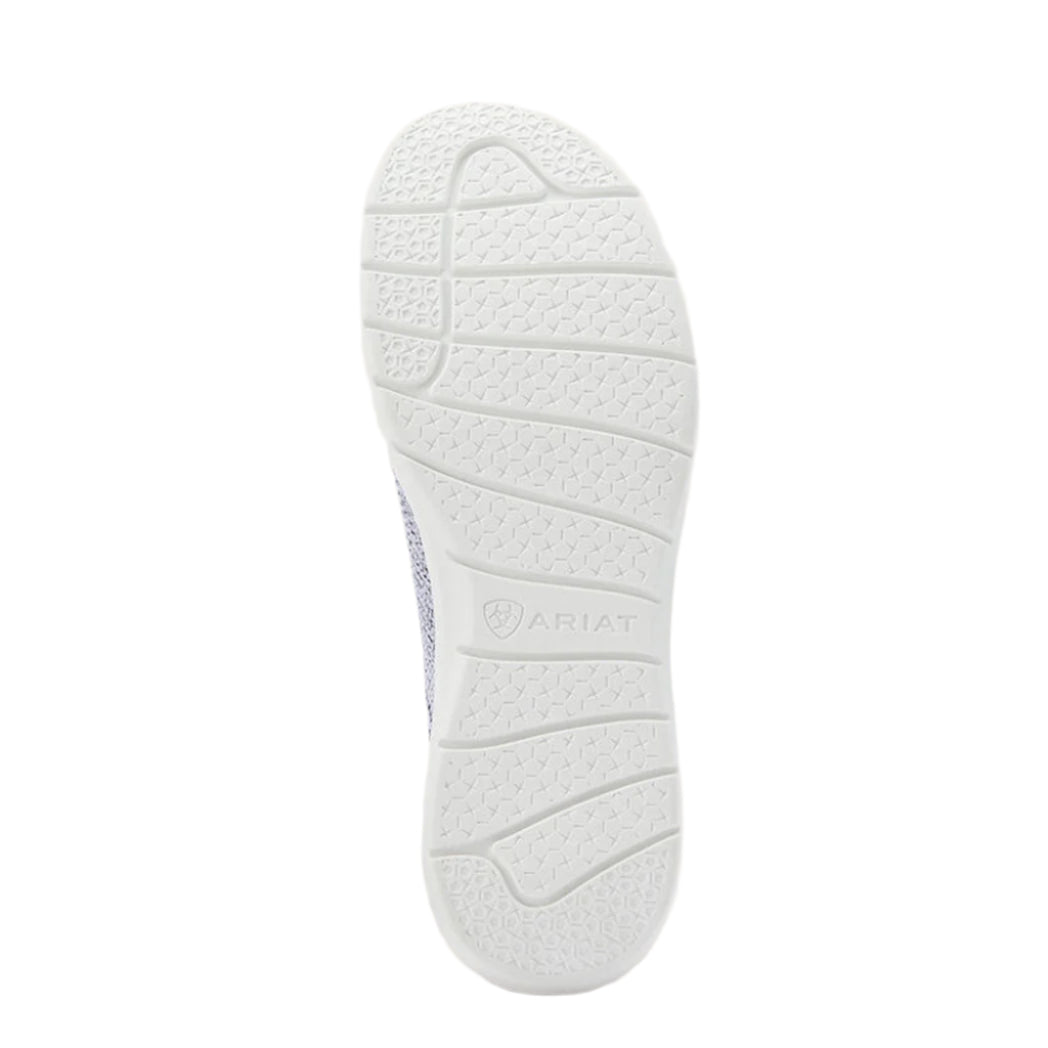  Ariat Men's Distressed White/Gray Hilo