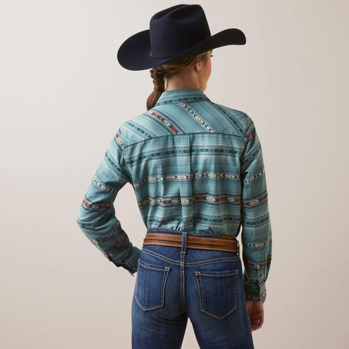  Ariat Women's R.E.A.L. Gemstone Striped Shirt
