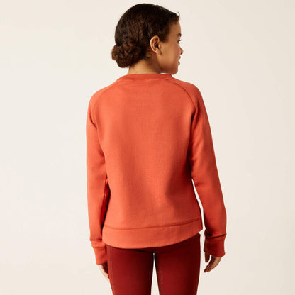  Ariat Youth Burnt Brick Sweatshirt