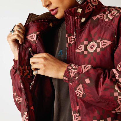 Ariat Women's Burgandy Chimayo Stable Jacket