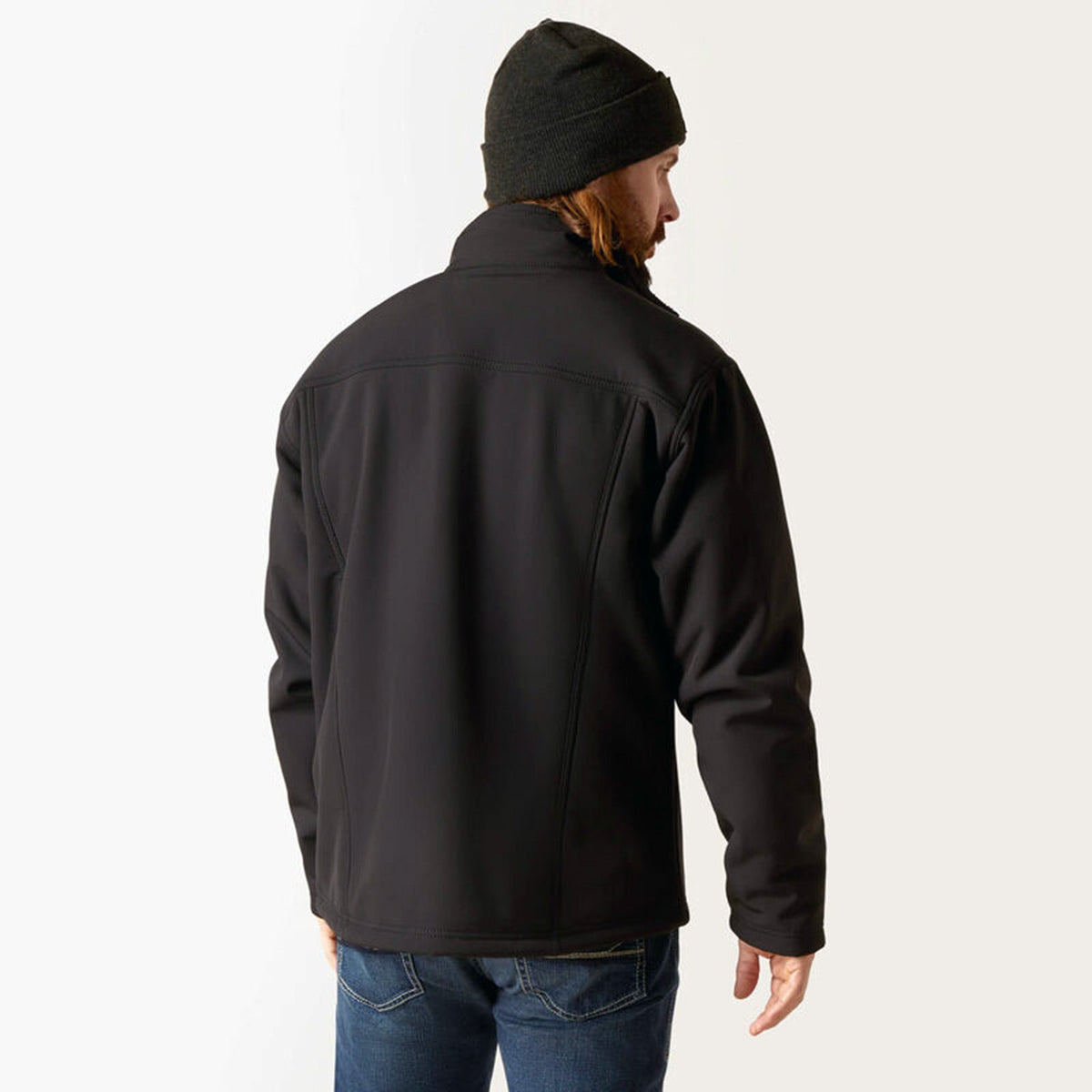  Ariat Men's Black SoftShell Sherpa Jacket