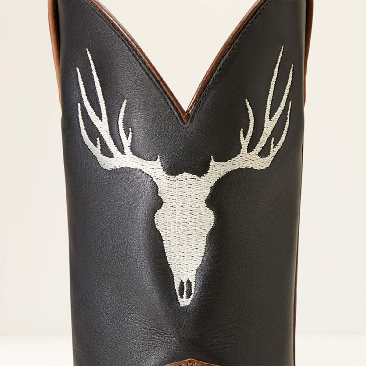  Ariat Men's Brown Crosshair Skull Boots