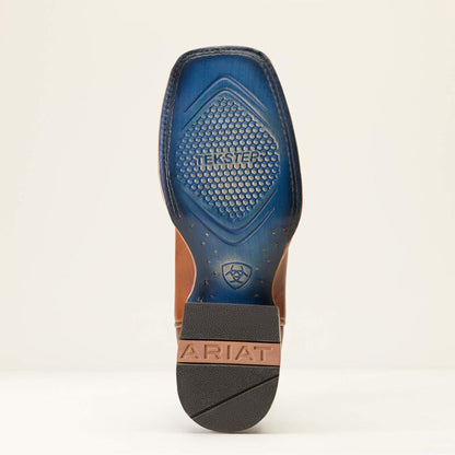  Ariat Women's Choc/Turq Chimayo Square Toe