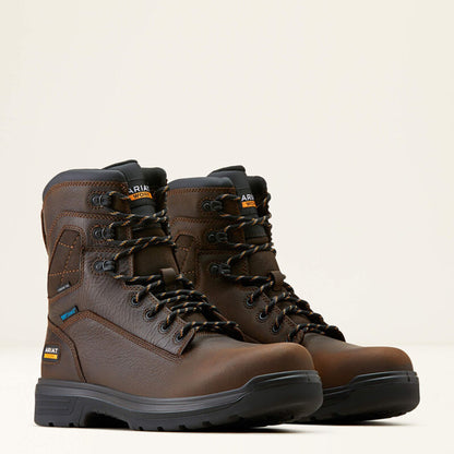  Ariat Turbo 8" Waterproof Carbon Toe Work Boot