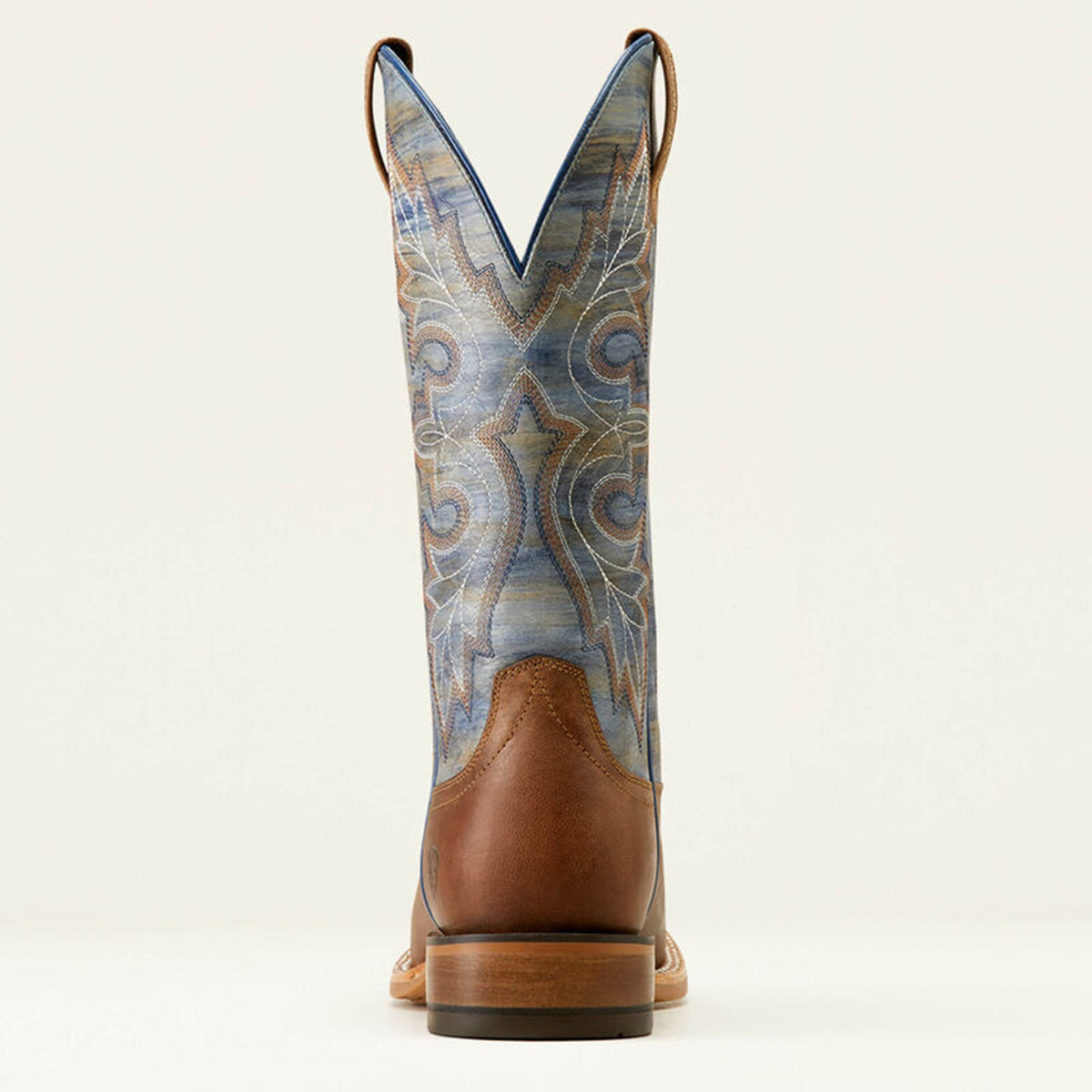  Ariat Men's Standout Loco Brown And Cloud Blue