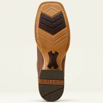  Ariat Men's Standout Loco Brown And Cloud Blue