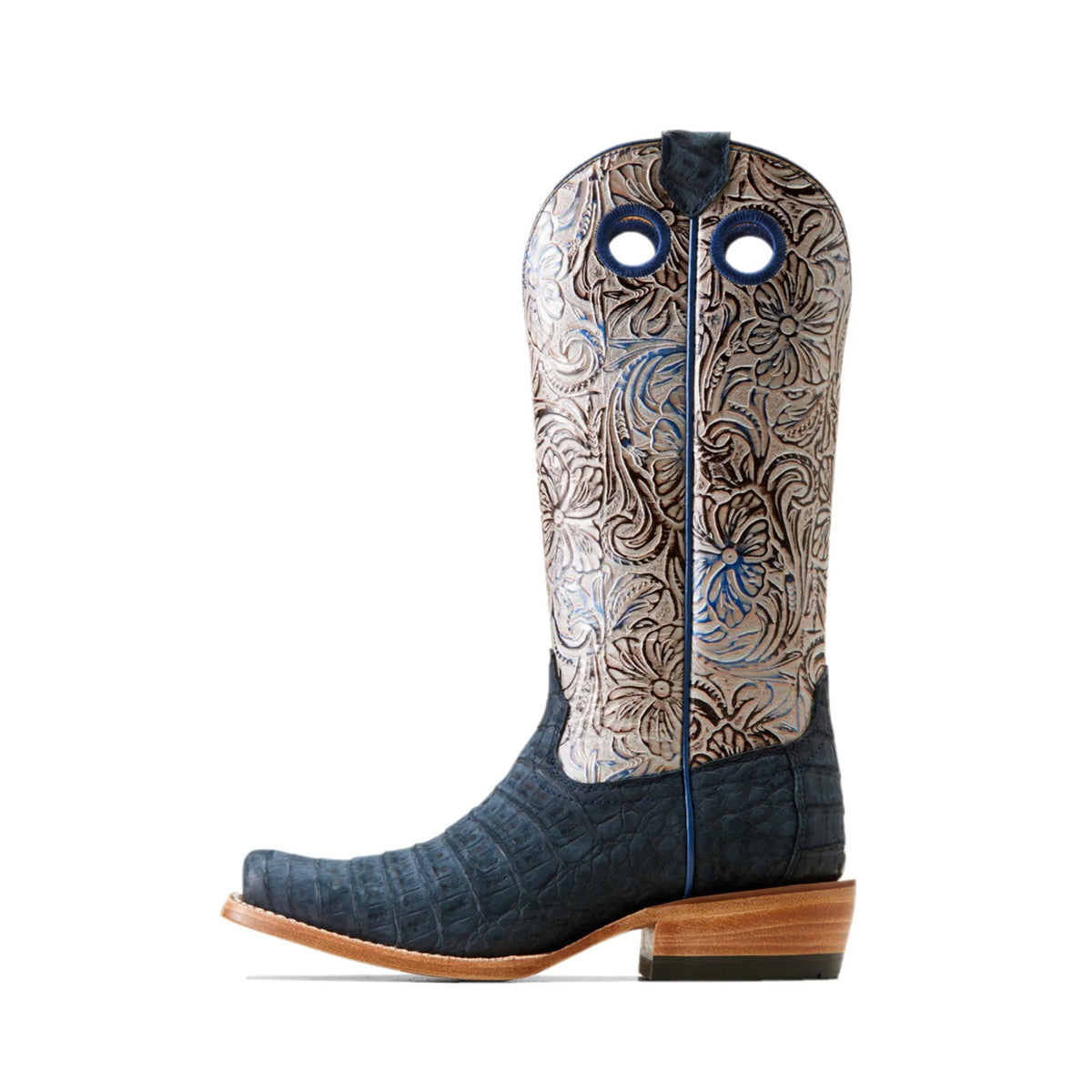  Ariat Women's Navy Caiman Futurity Western Boots