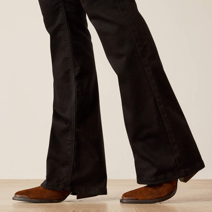  Ariat Women's Perfect Rise Ella Boot Cut Jean In Black