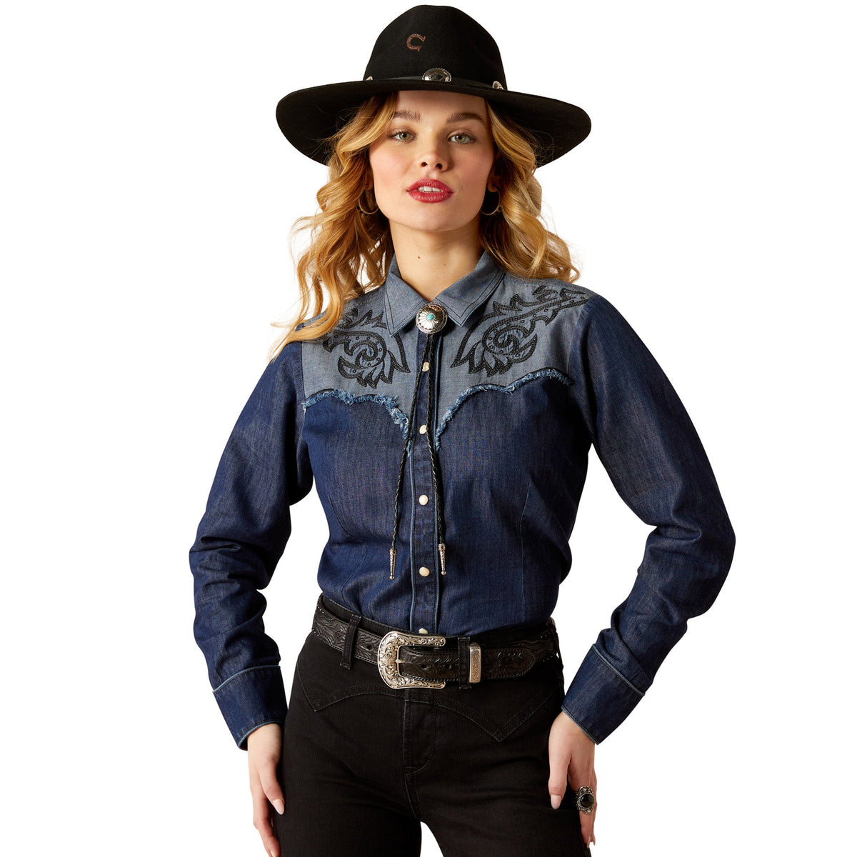  Ariat Women's Denim 2nd Fiddle Shirt