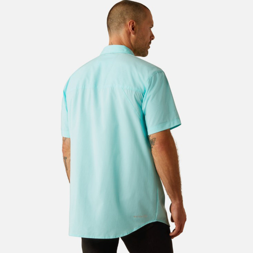  Ariat Men's 360 Airflow Blue Radiance Classic Fit Shirt