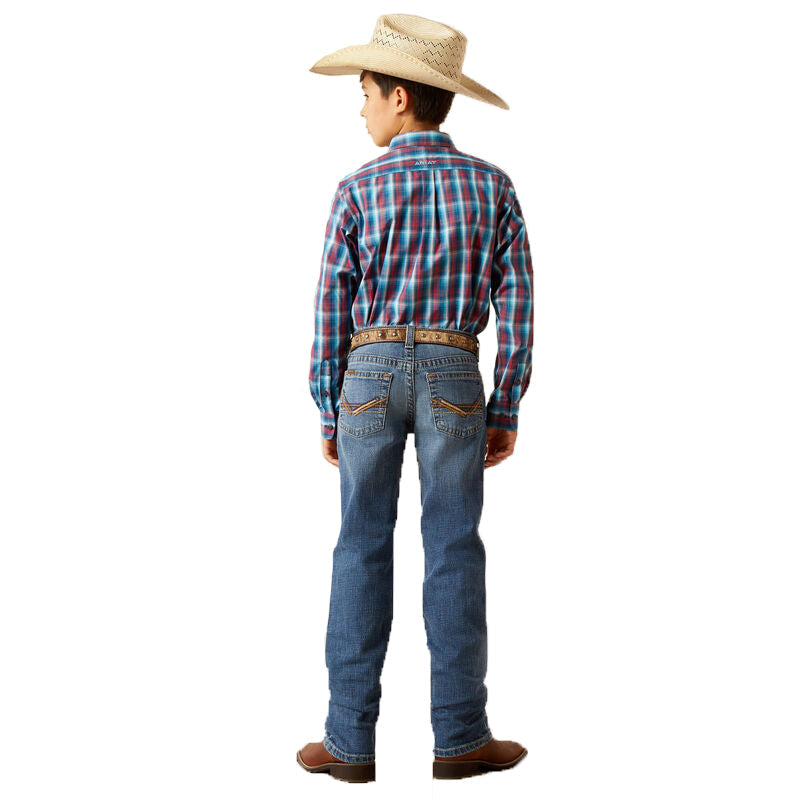  Ariat Boy's B5 Slim Bennet Straight Leg Jean