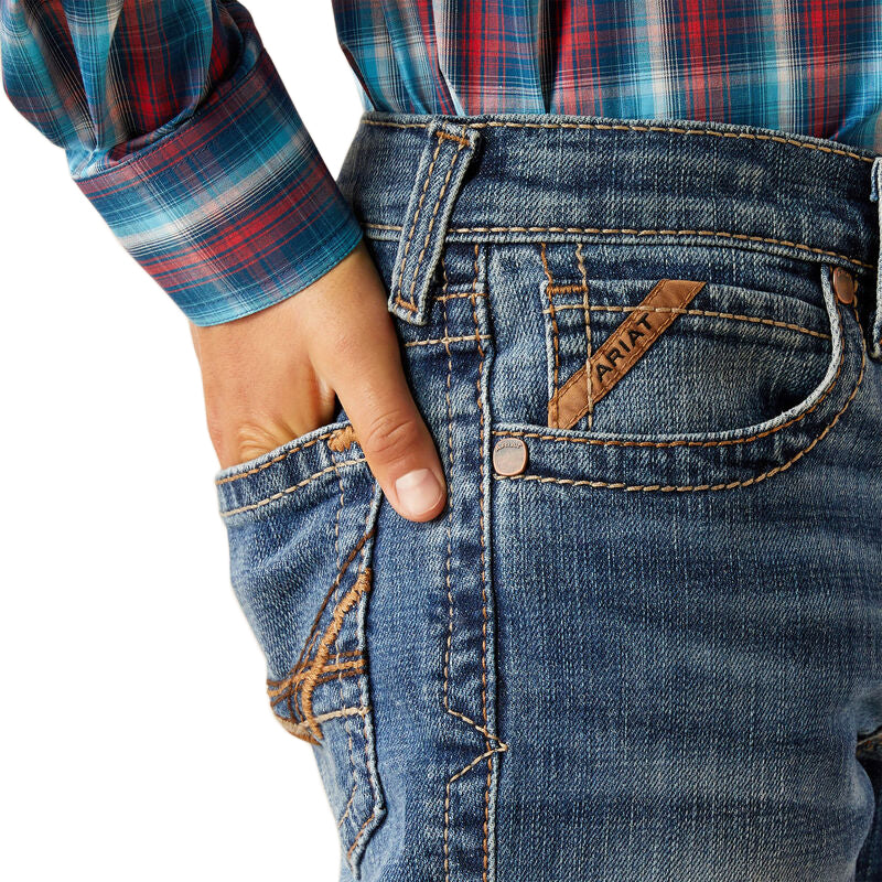  Ariat Boy's B5 Slim Bennet Straight Leg Jean