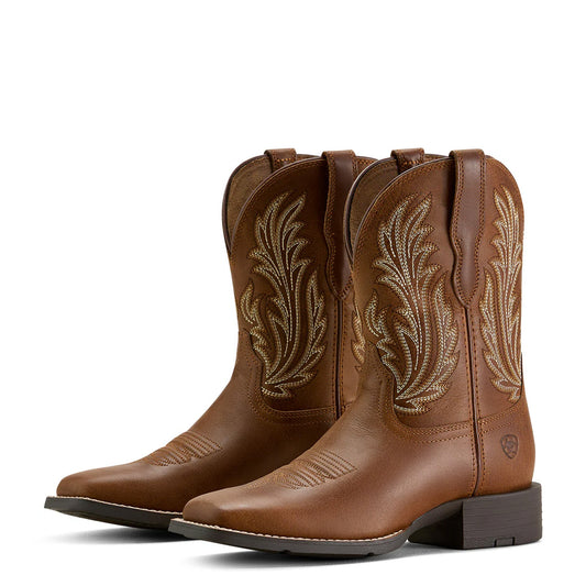  Ariat Women's Round Up Filly Sorrel Boots