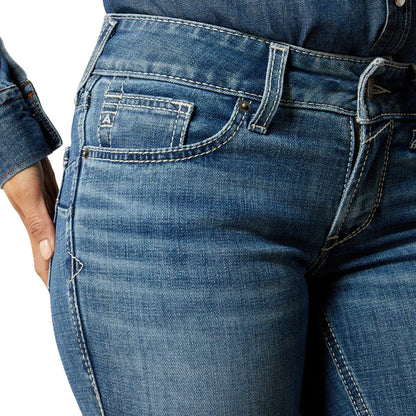  Ariat Women's Mid-Rise Aisha Jeans