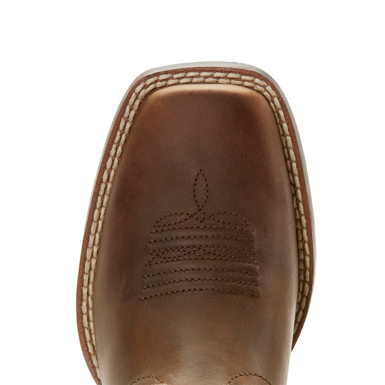  Ariat Kid's Sage And Brown Camo Patriot Square Toe Boot