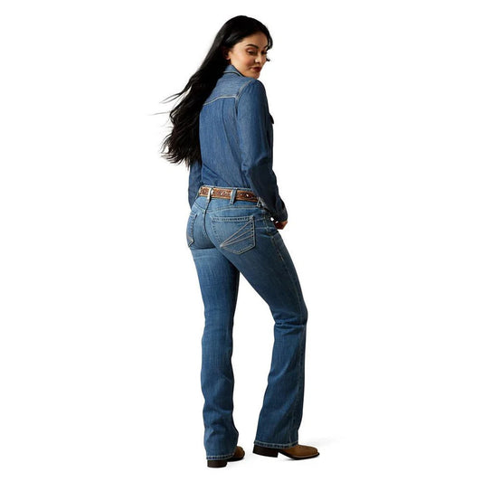  Ariat Women's Mid-Rise Aisha Jeans