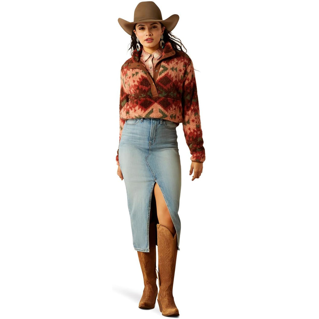  Ariat Women's Berber Snap Front Sweater