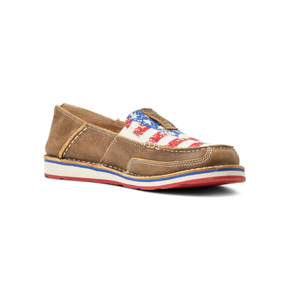  Ariat Women's Brown Flag Cruiser