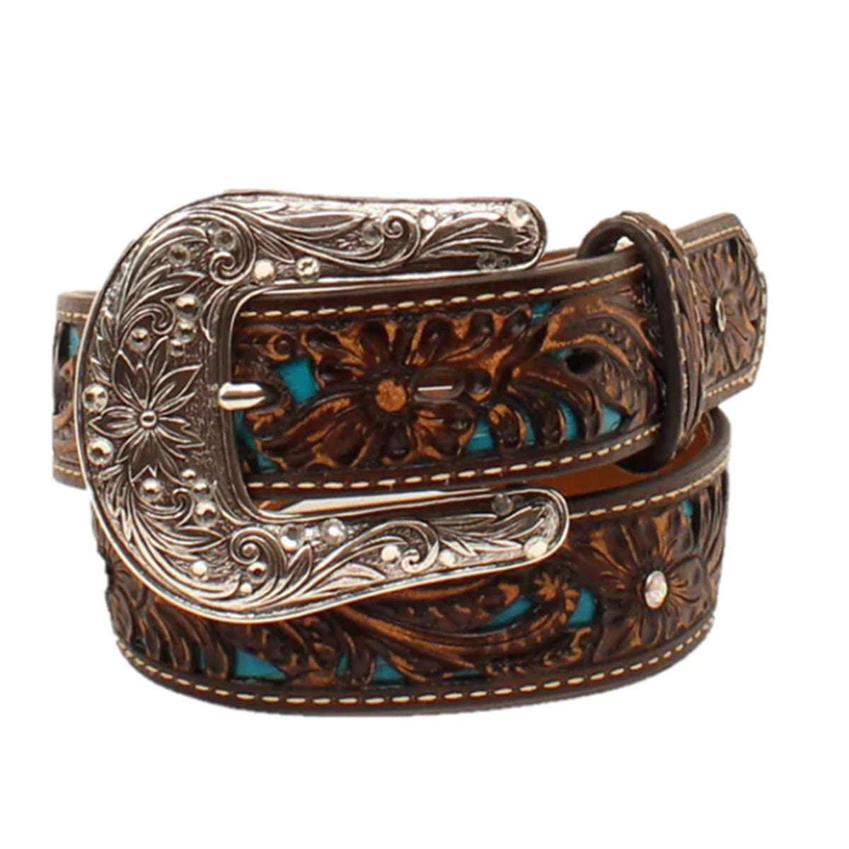  Ariat Girl's Brown Belt