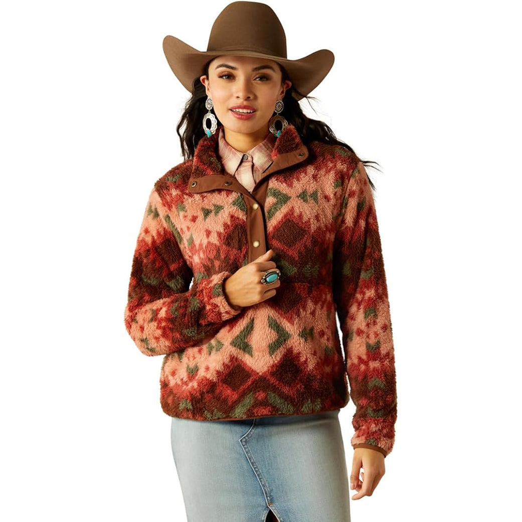  Ariat Women's Berber Snap Front Sweater